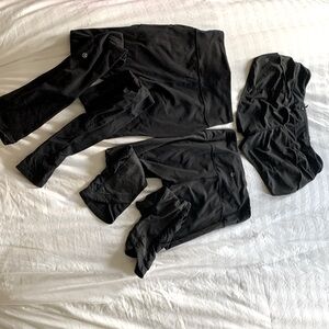 Lululemon pants, capris and shorts